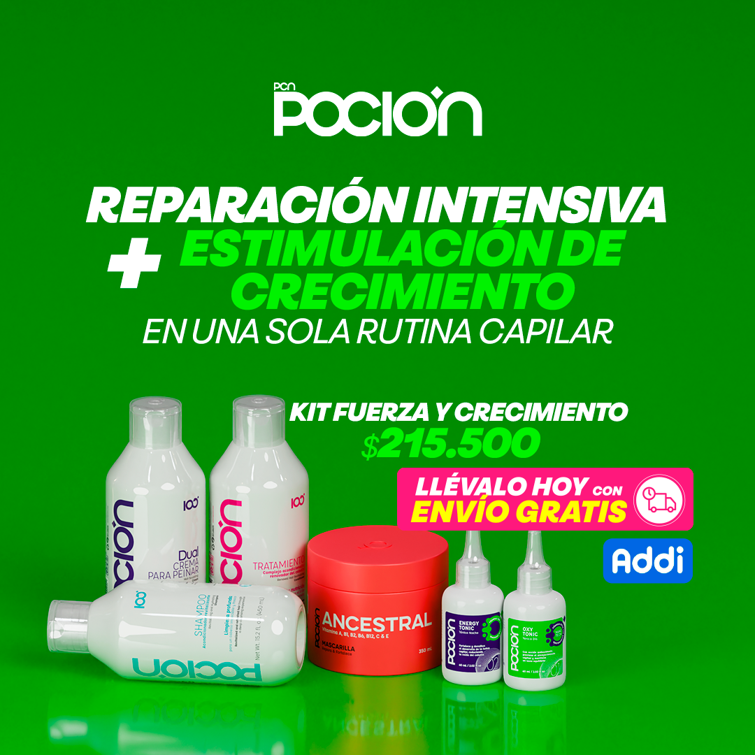La Pocion Facebook ad: Kit Fuerza y Crecimiento, con envío gratis