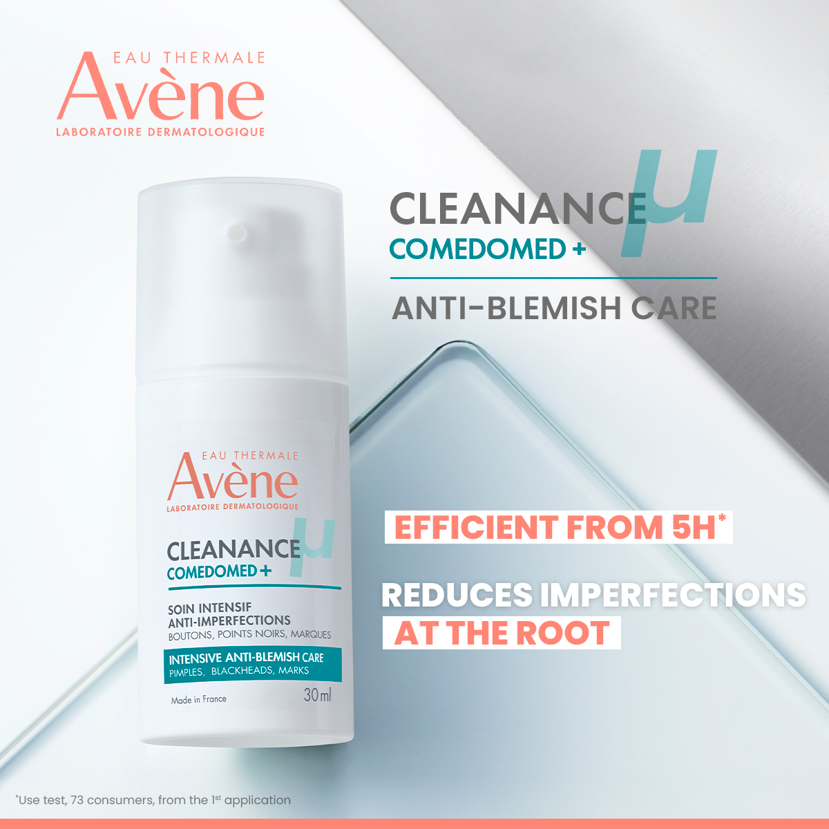 Eau Thermale Avène Facebook ad: Cleanance Comedomed+