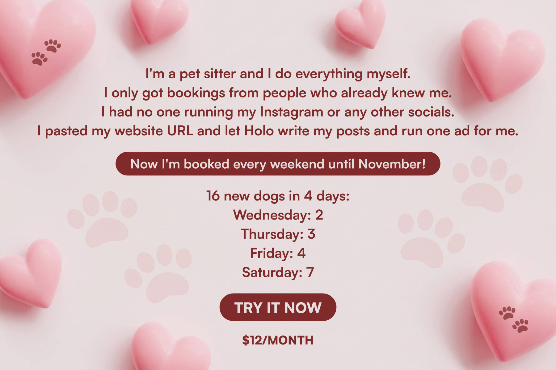 Holo Facebook ad