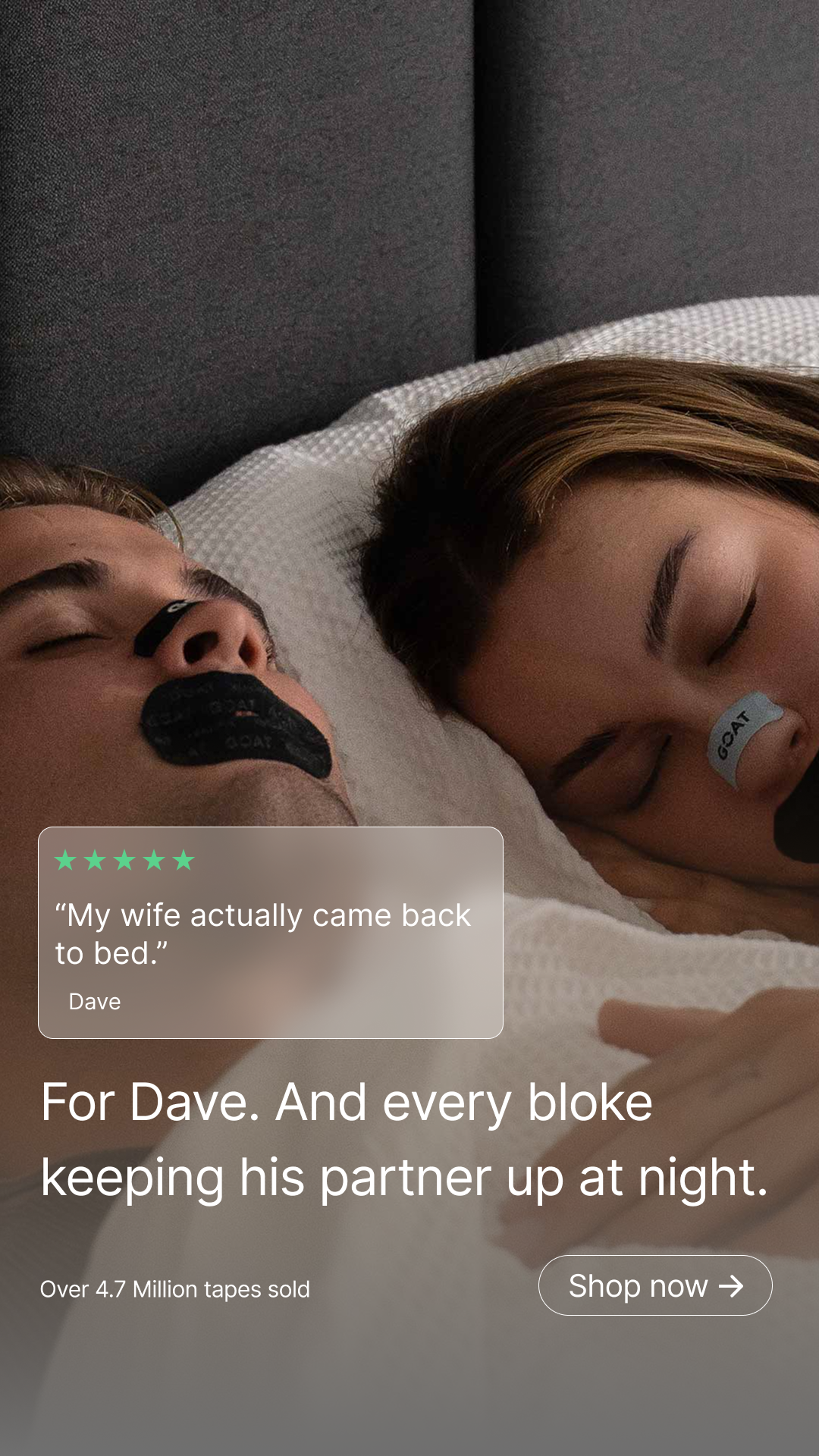 The GOAT  Facebook ad
