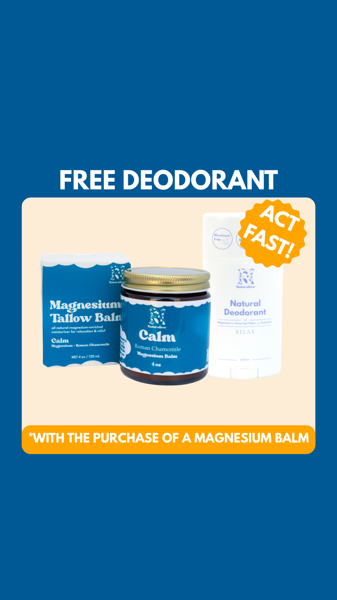 Naturallow Skincare Facebook ad