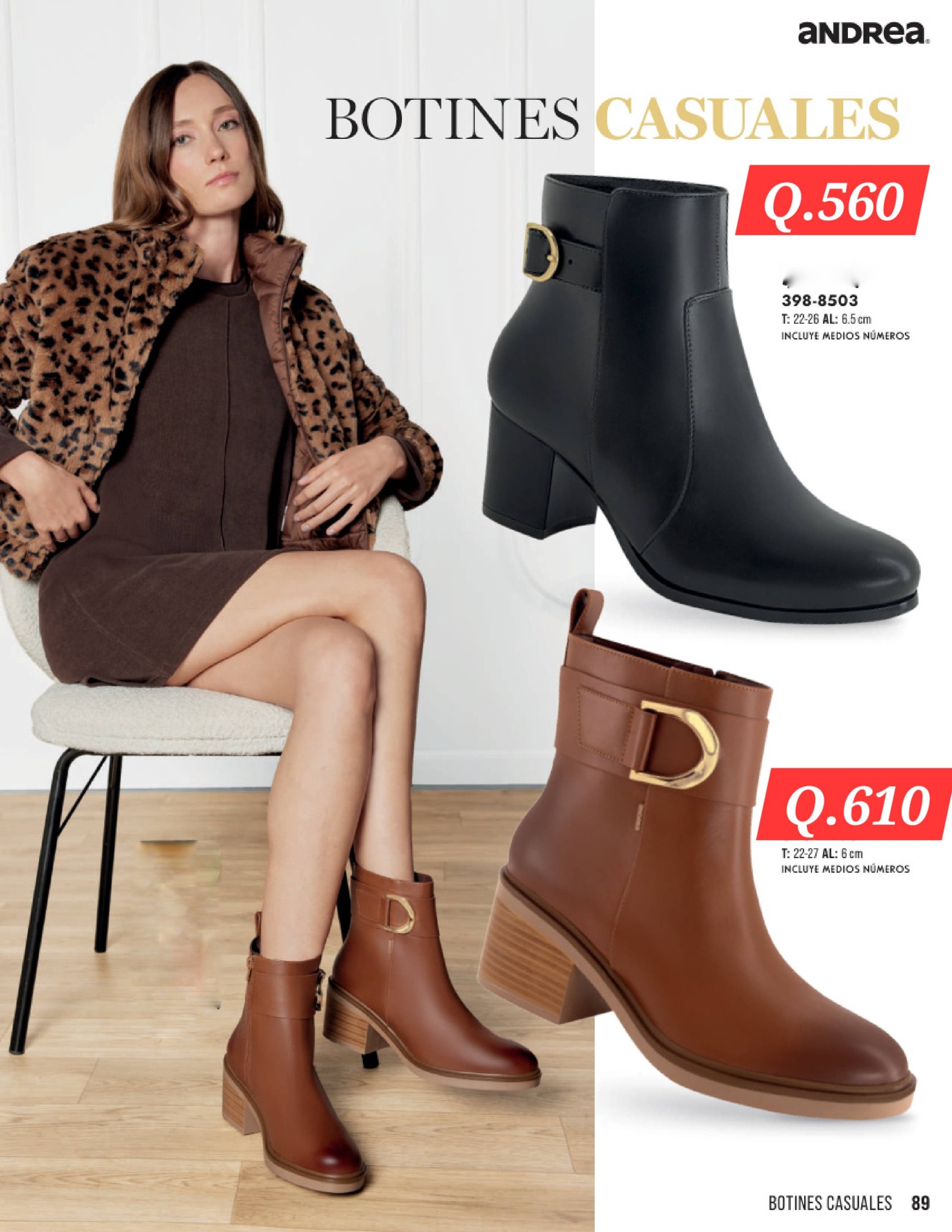 Impo CLZ Facebook ad: Botines para Dama