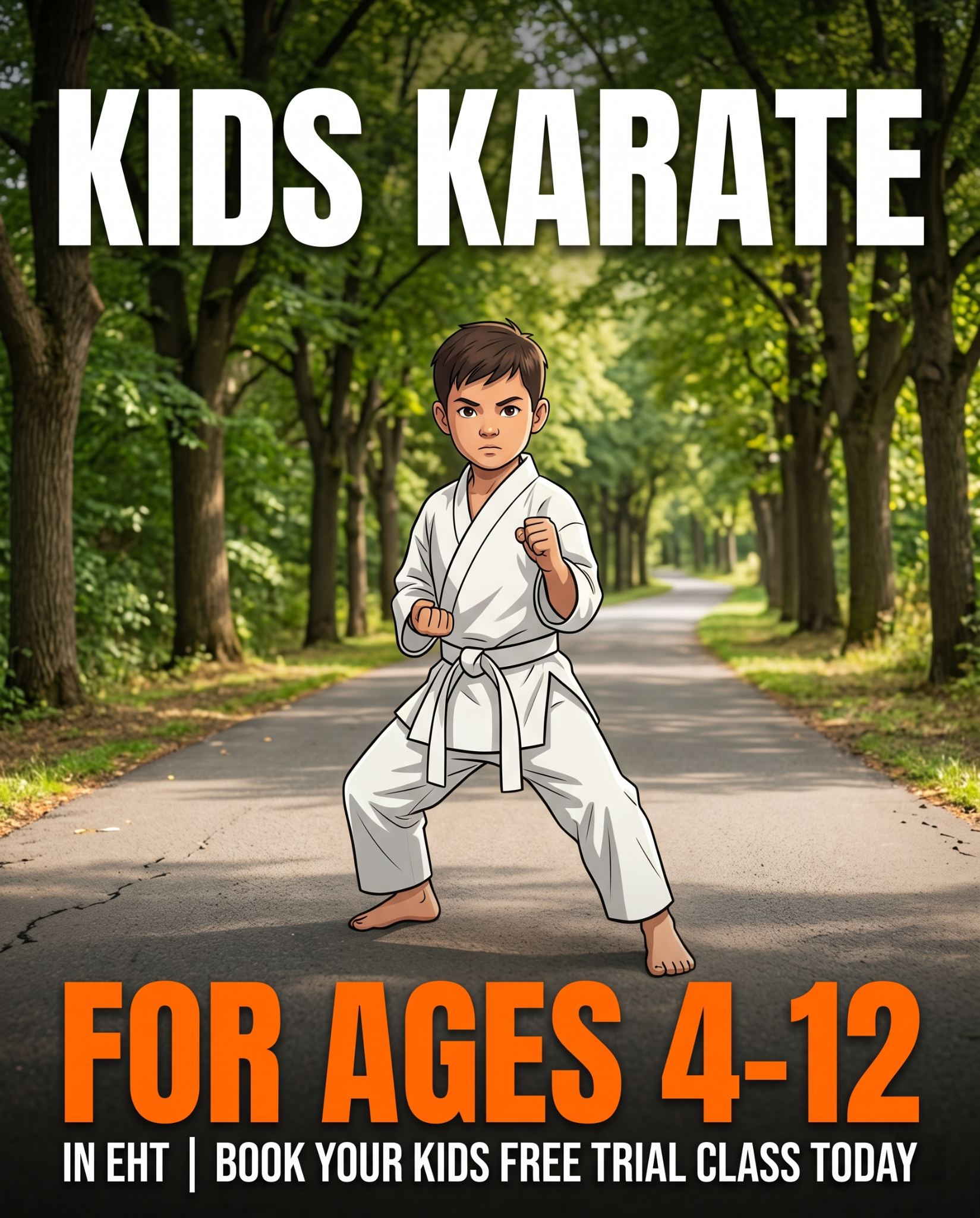 Modesto's Karate Academies -Egg Harbor Township, NJ Facebook ad: Free Kids Karate Class in Egg Harbor Township