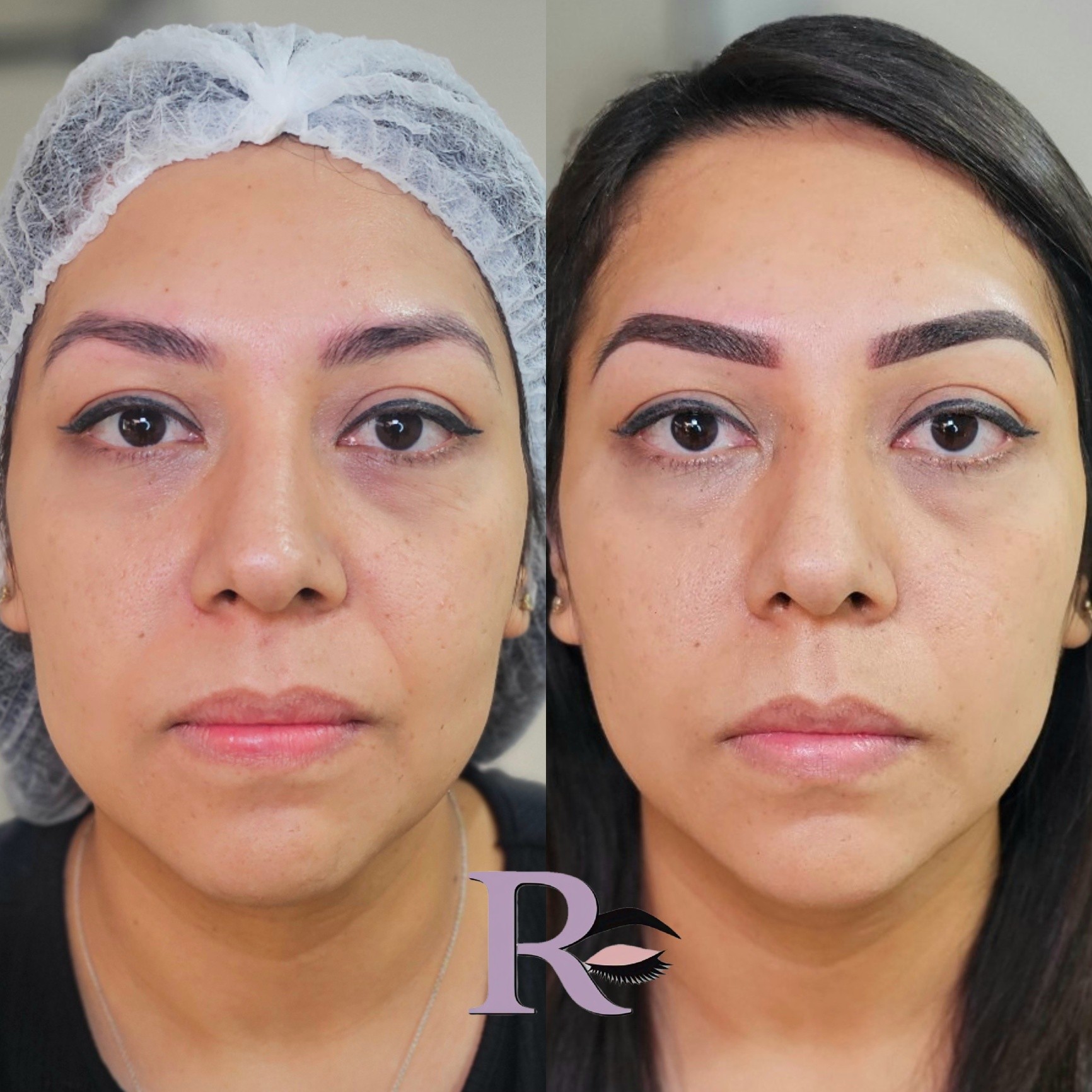 Rachel Beauty Brows Facebook ad: • A N T E S 《 》D…