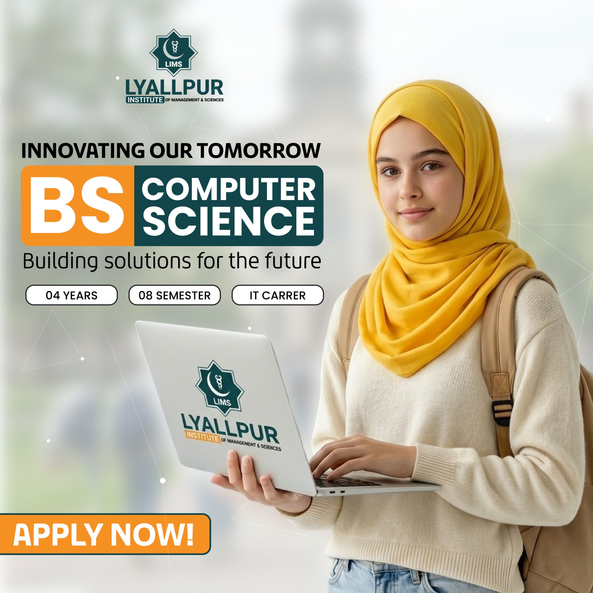 LIMS-Gojra Campus Facebook ad: Chat with us