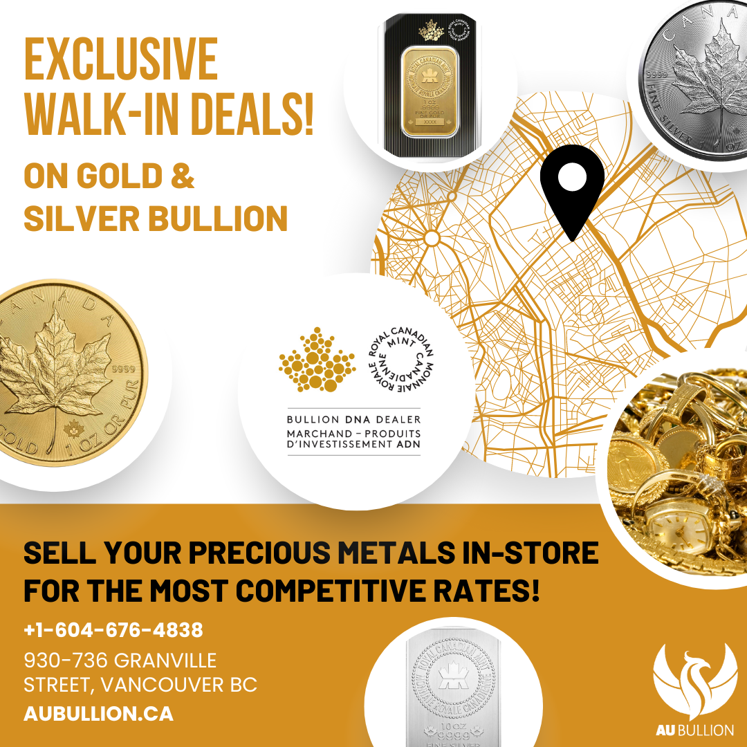 AuBullion.ca Facebook ad