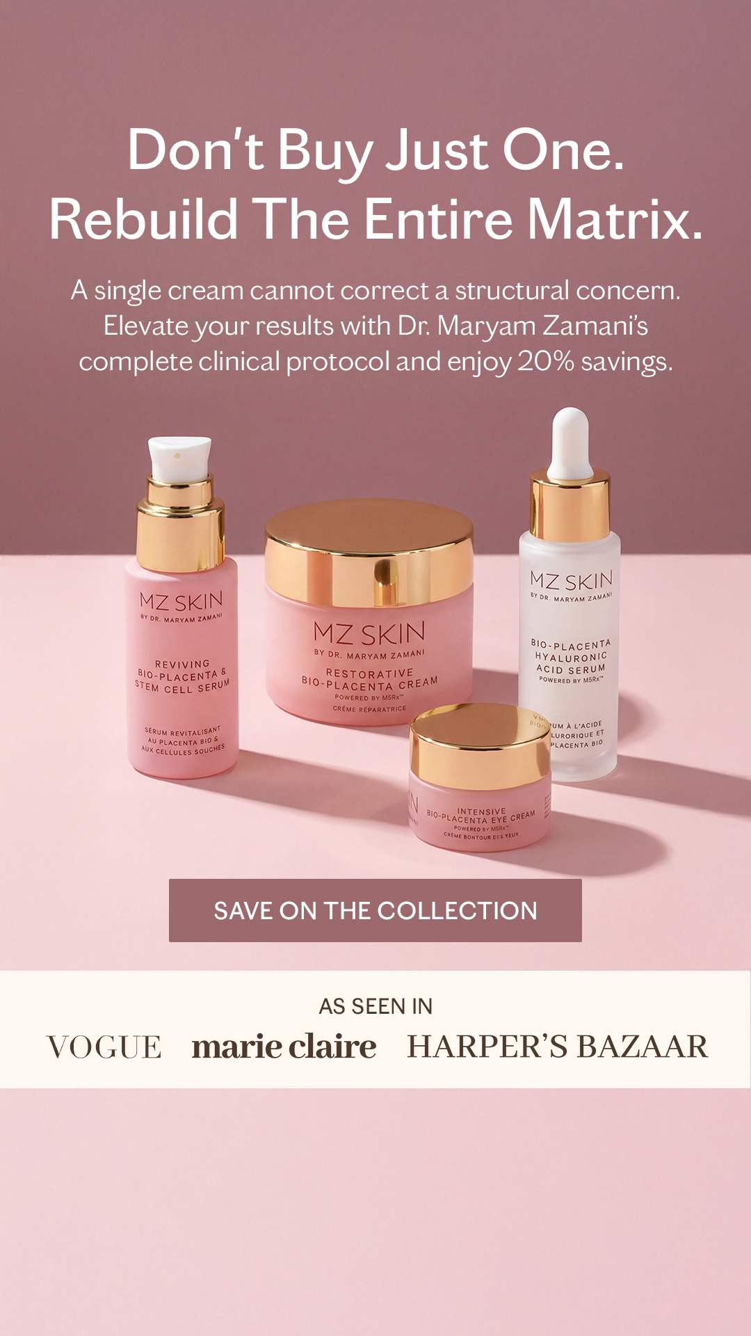 MZ SKIN Facebook ad