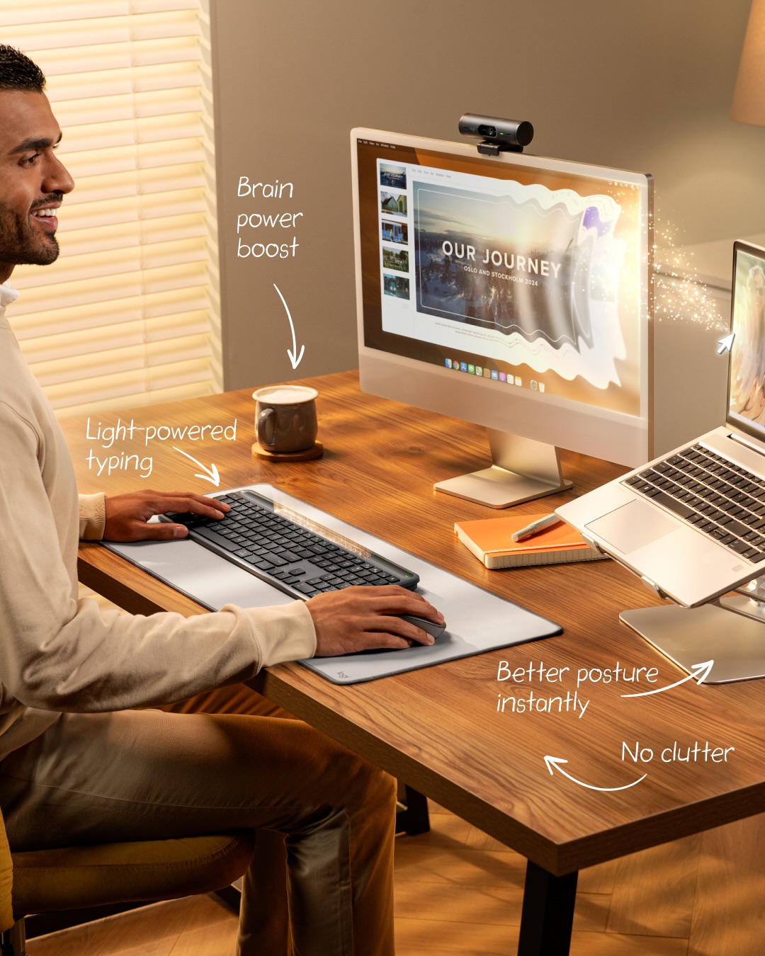 Logitech Facebook ad: Signature Solar