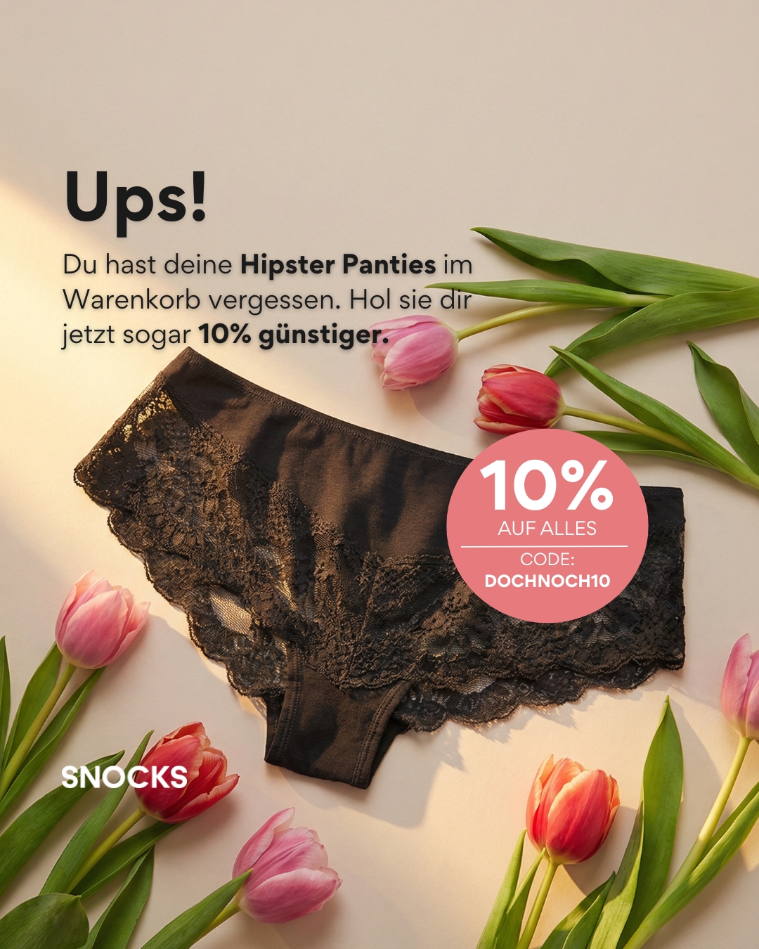 Snocks Facebook ad