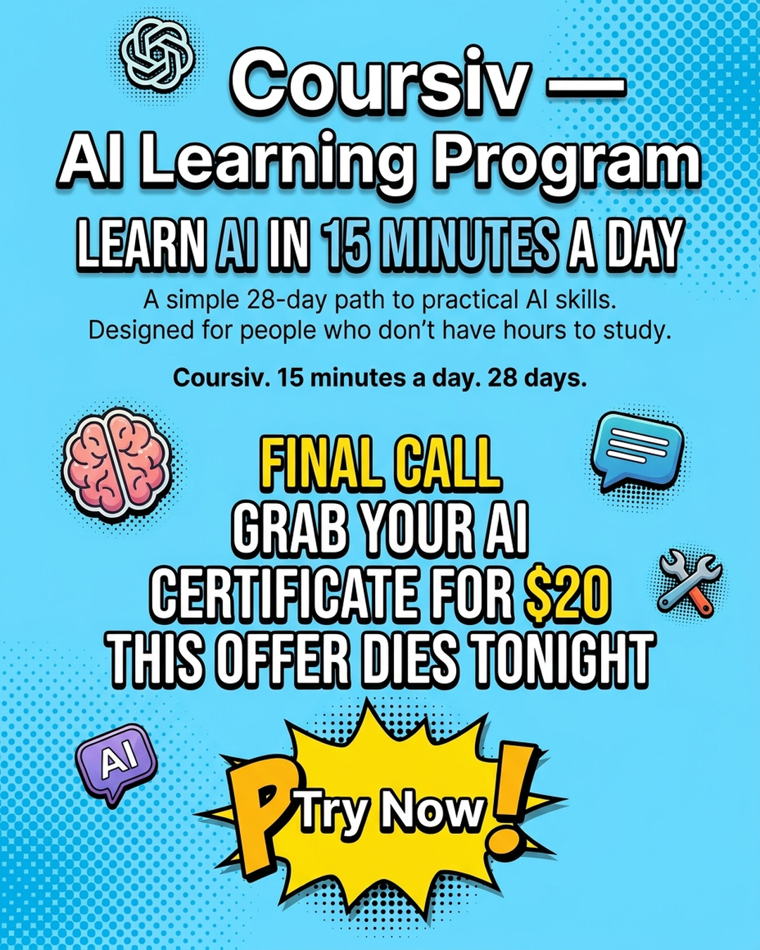 AI Made Simple Facebook ad