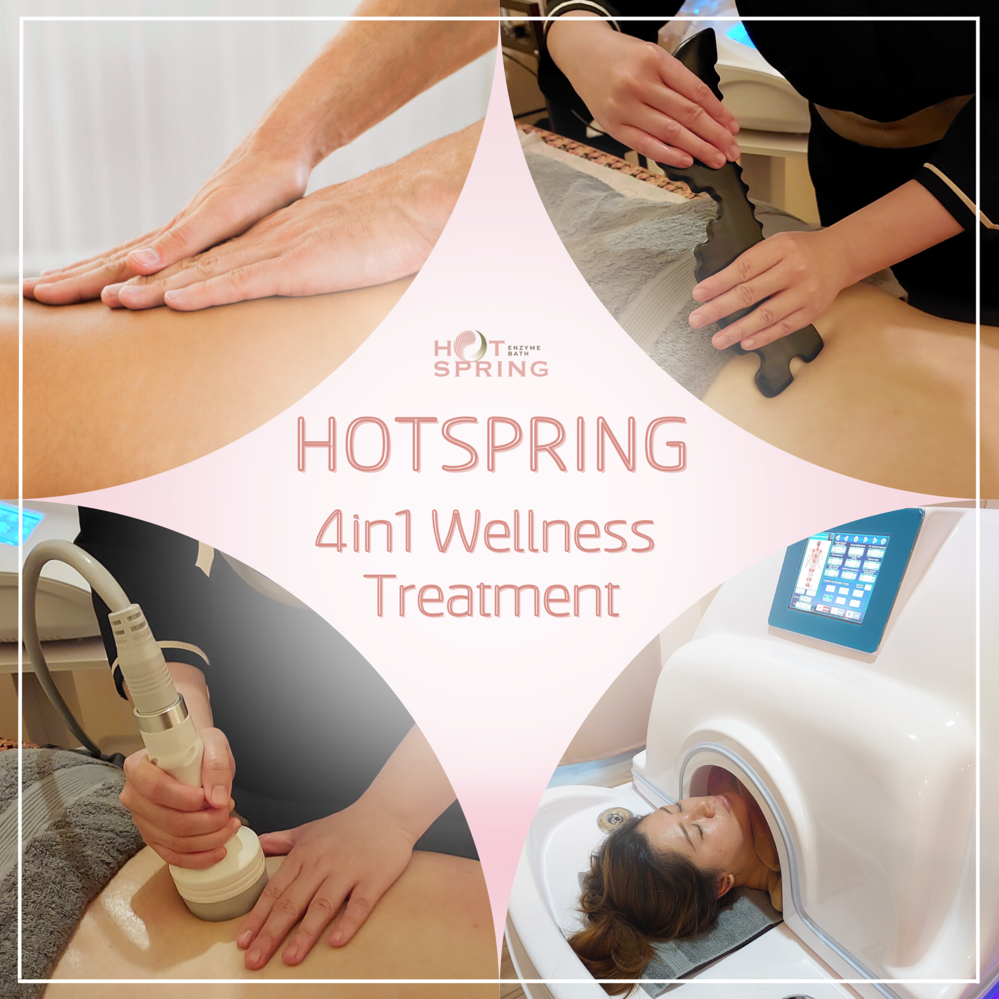 HotSpring Wellness Retreat Facebook ad: Chat with us