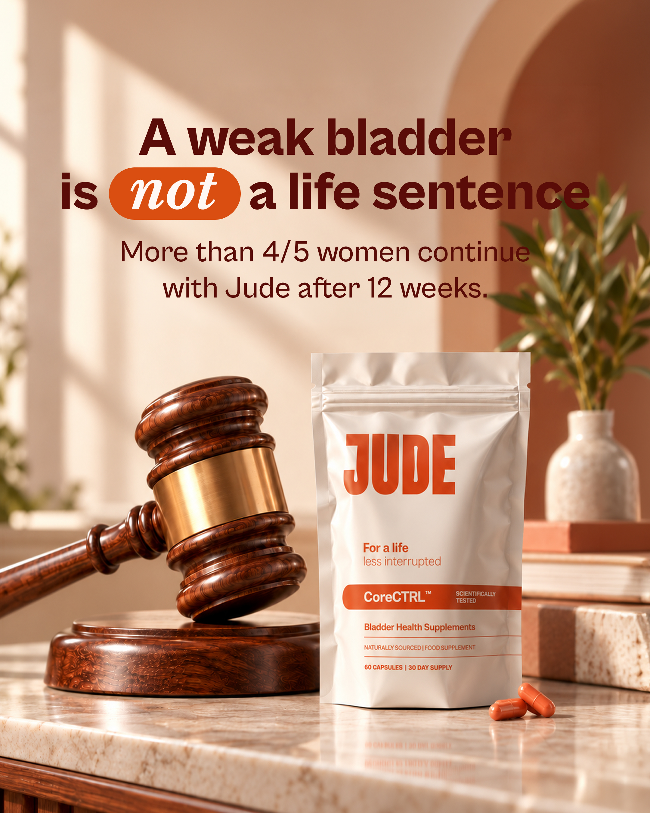 Jude Facebook ad: 20% off for new customers