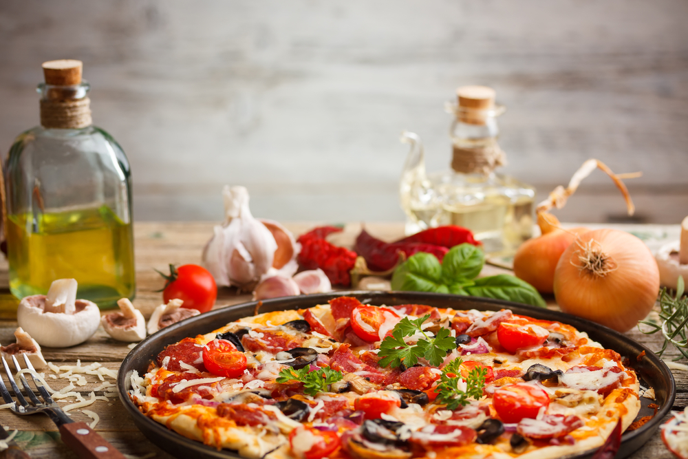 Cafe Sicilia Facebook ad: Come in and enjoy our great Italian food…
