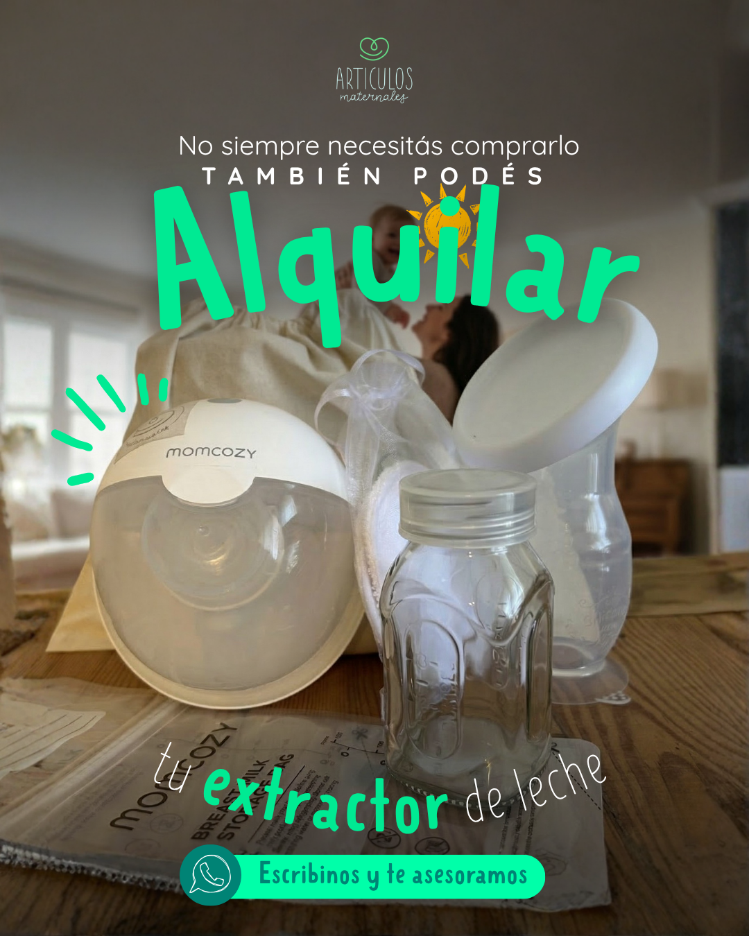Artículos Maternales Facebook ad from Apr 7, 2026