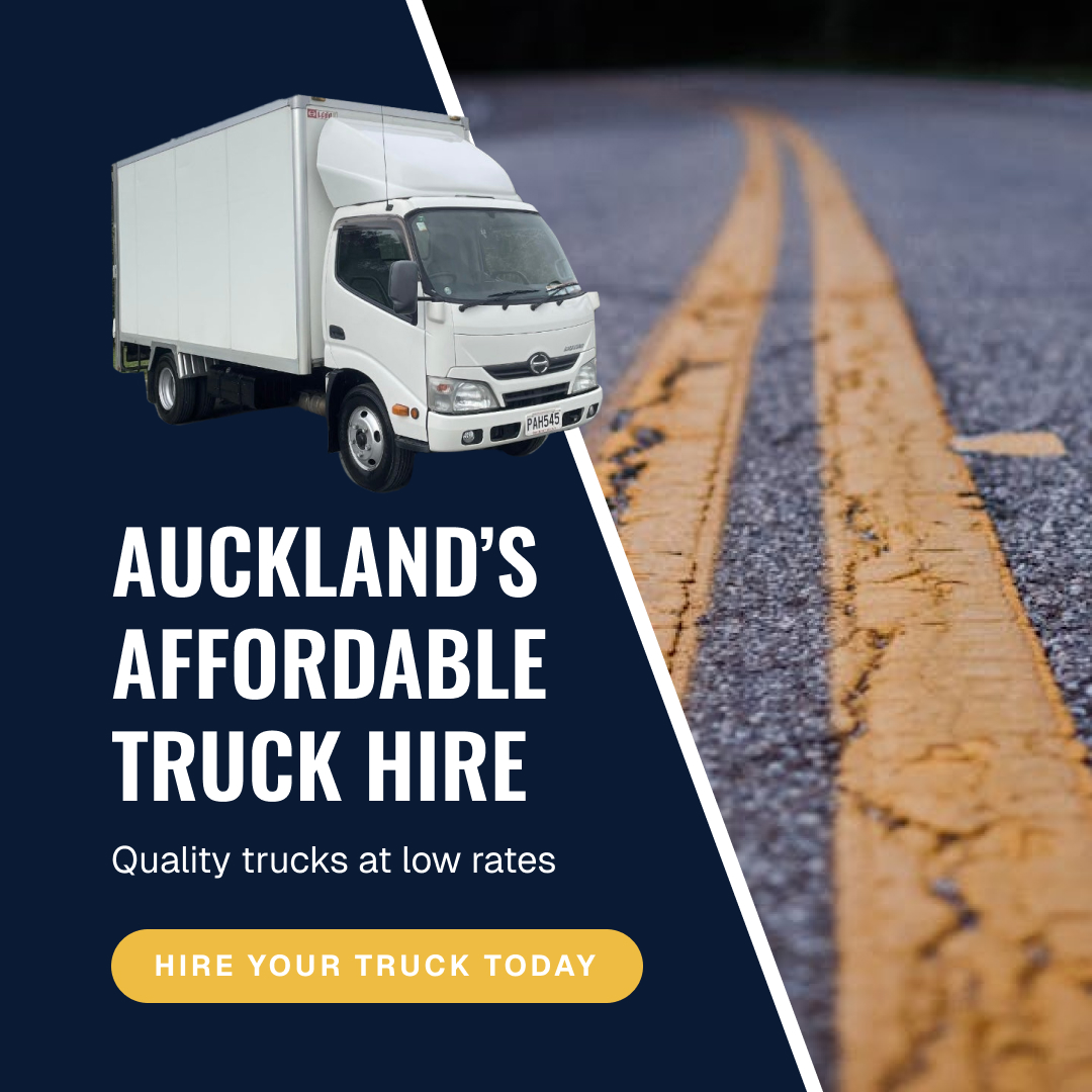 Affordable Rental Trucks Facebook ad: Hire Your Truck Today