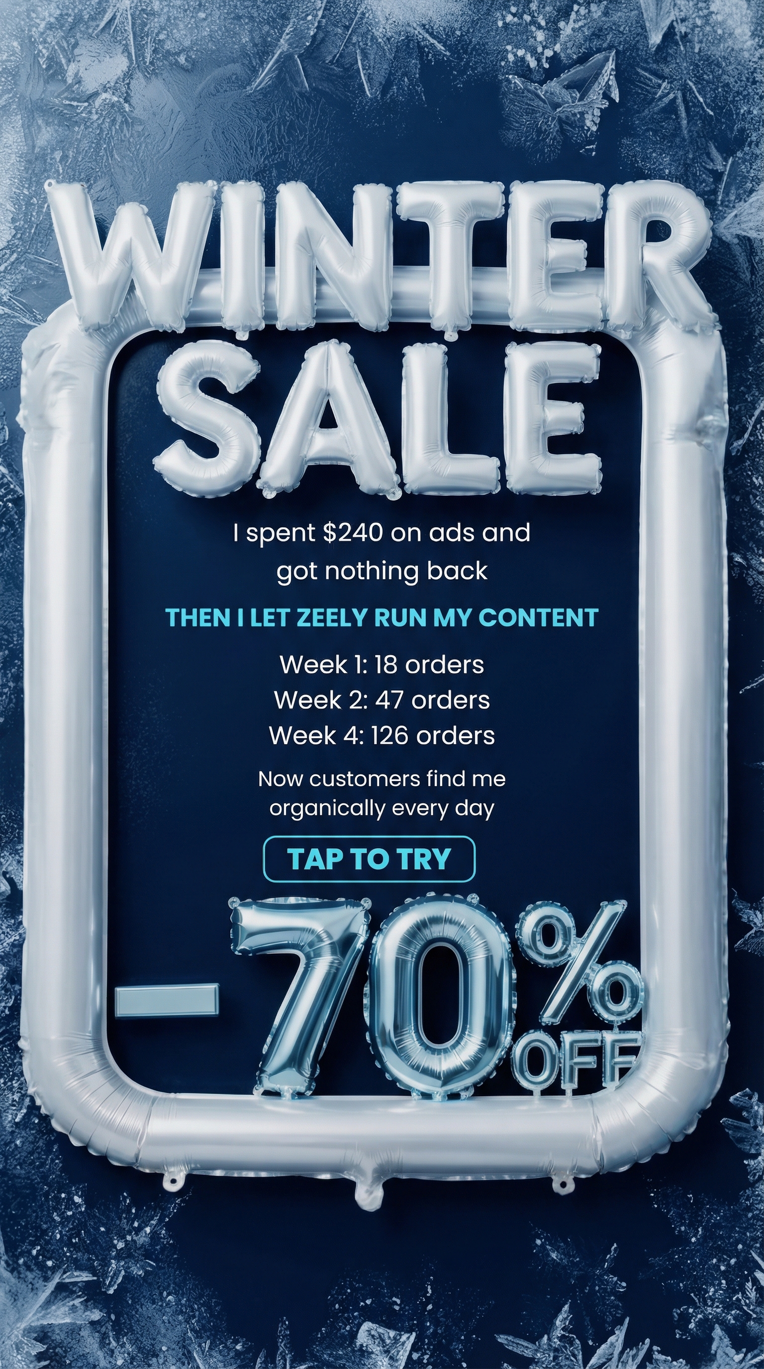 Zeely Facebook ad