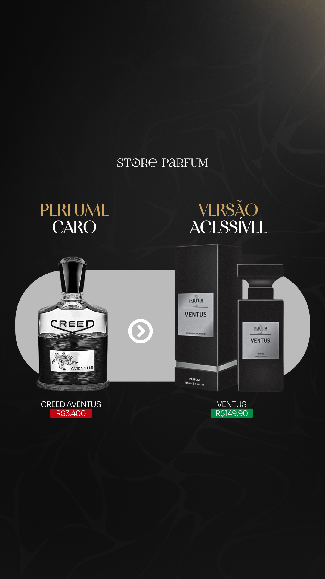 StoreParfum Facebook ad from Jan 22, 2026