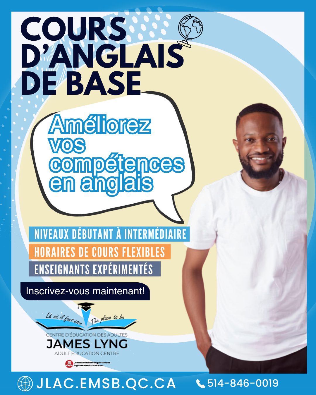 James Lyng Adult Education Centre Facebook ad