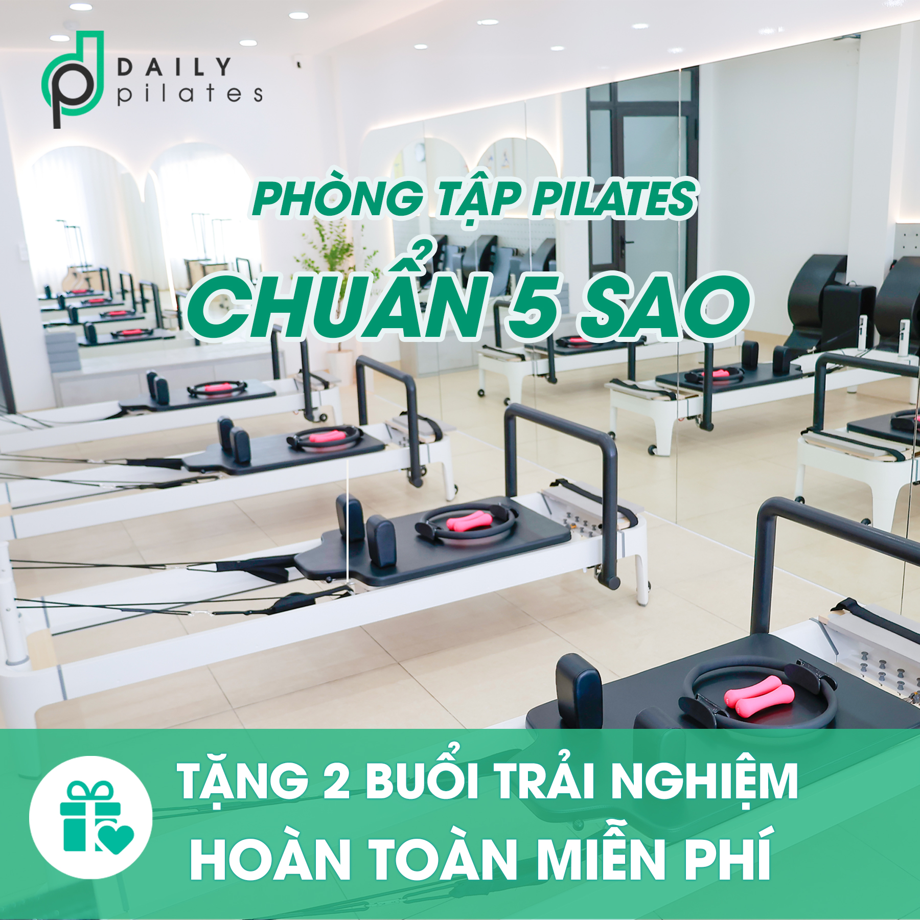 Daily Pilates Facebook ad