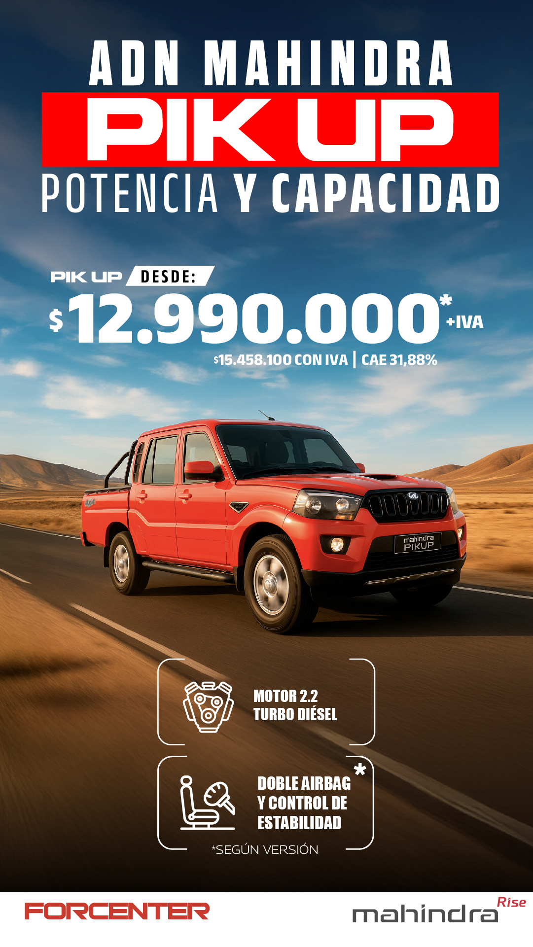 Forcenter - Concesionario Automotriz Facebook ad from Oct 9, 2025