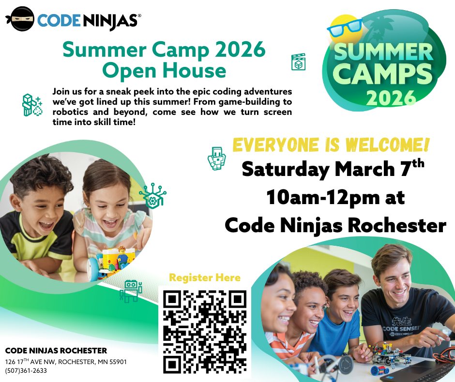 Code Ninjas Facebook ad: Open House