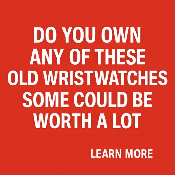 Velvet Voguee Facebook ad: Old Watches Worth Money Guide