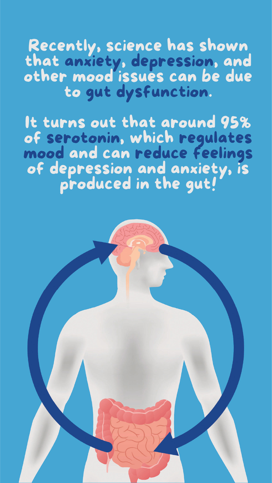 letstalk.mentalhealth Facebook ad: Did you know that our gut is often…