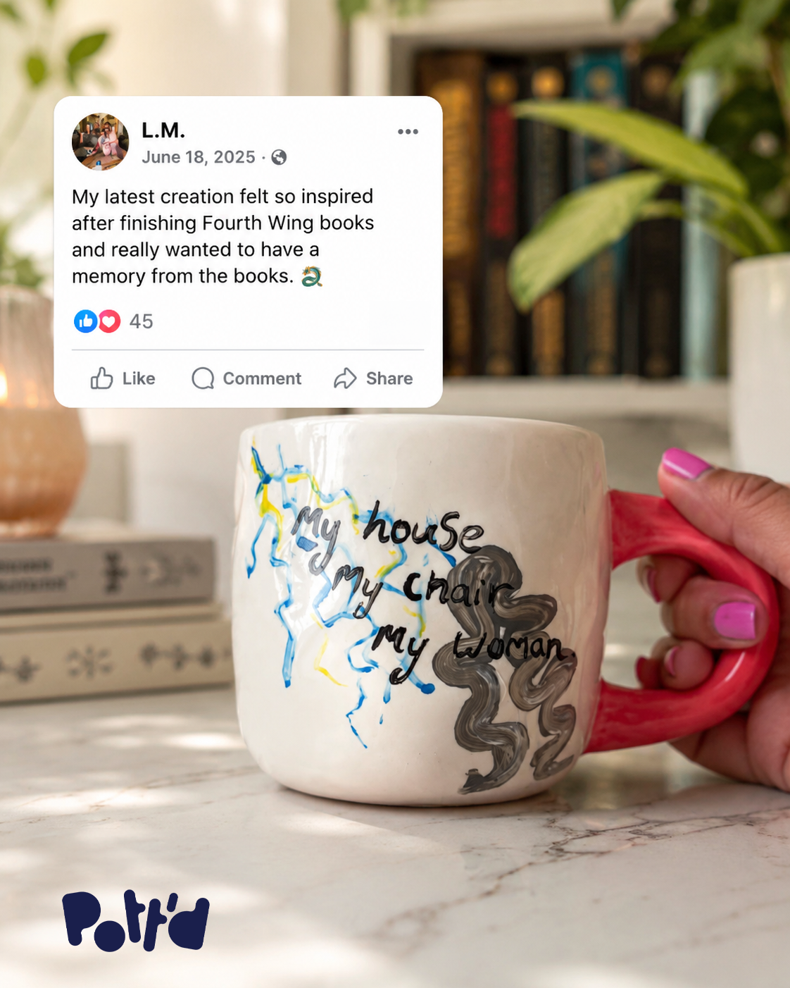 Pott'd Facebook ad