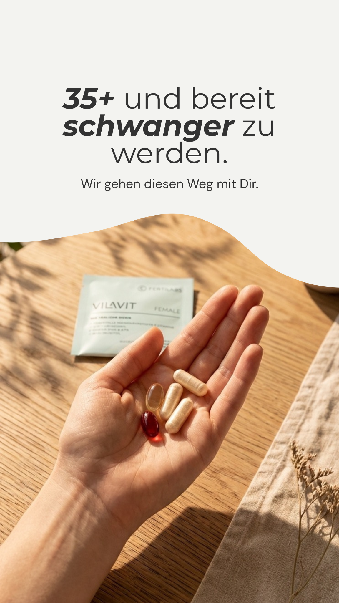 Vilavit Kinderwunsch Facebook ad from Feb 4, 2026