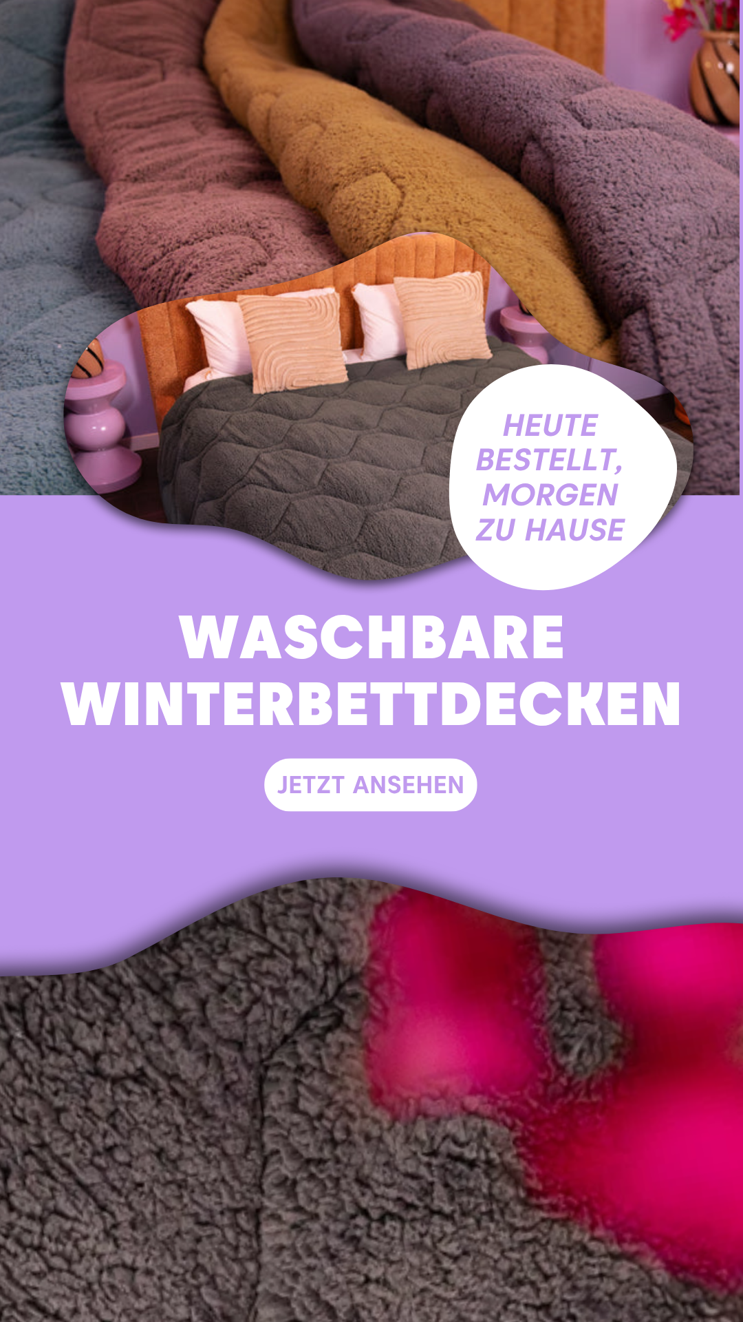 Thehappybed.de Facebook ad