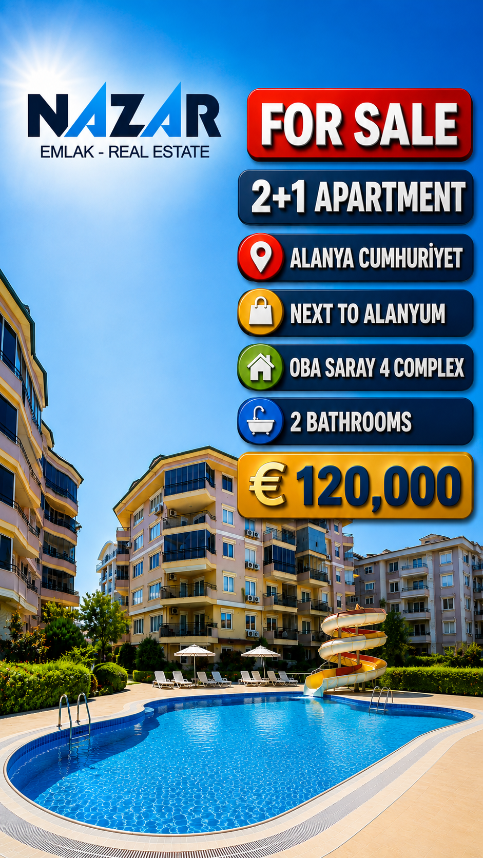 Nazar Emlak - Real Estate Facebook ad