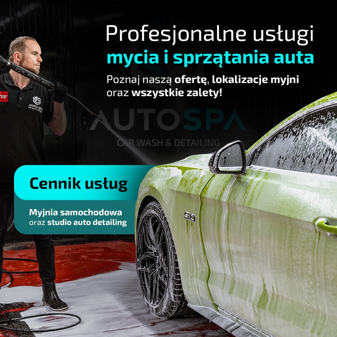 Auto Spa Poznań Facebook ad from Apr 9, 2025