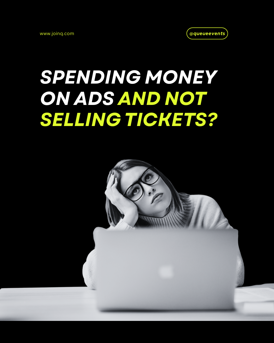 Join Queue Facebook ad from May 21, 2026