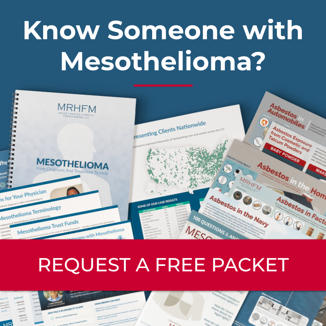 Mesothelioma Book Facebook ad