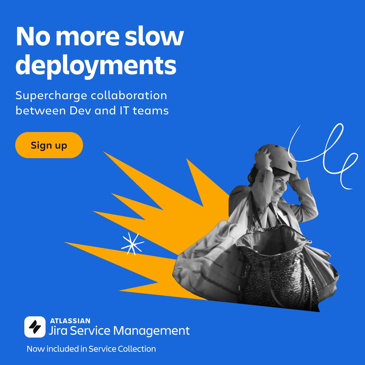 Atlassian Facebook ad