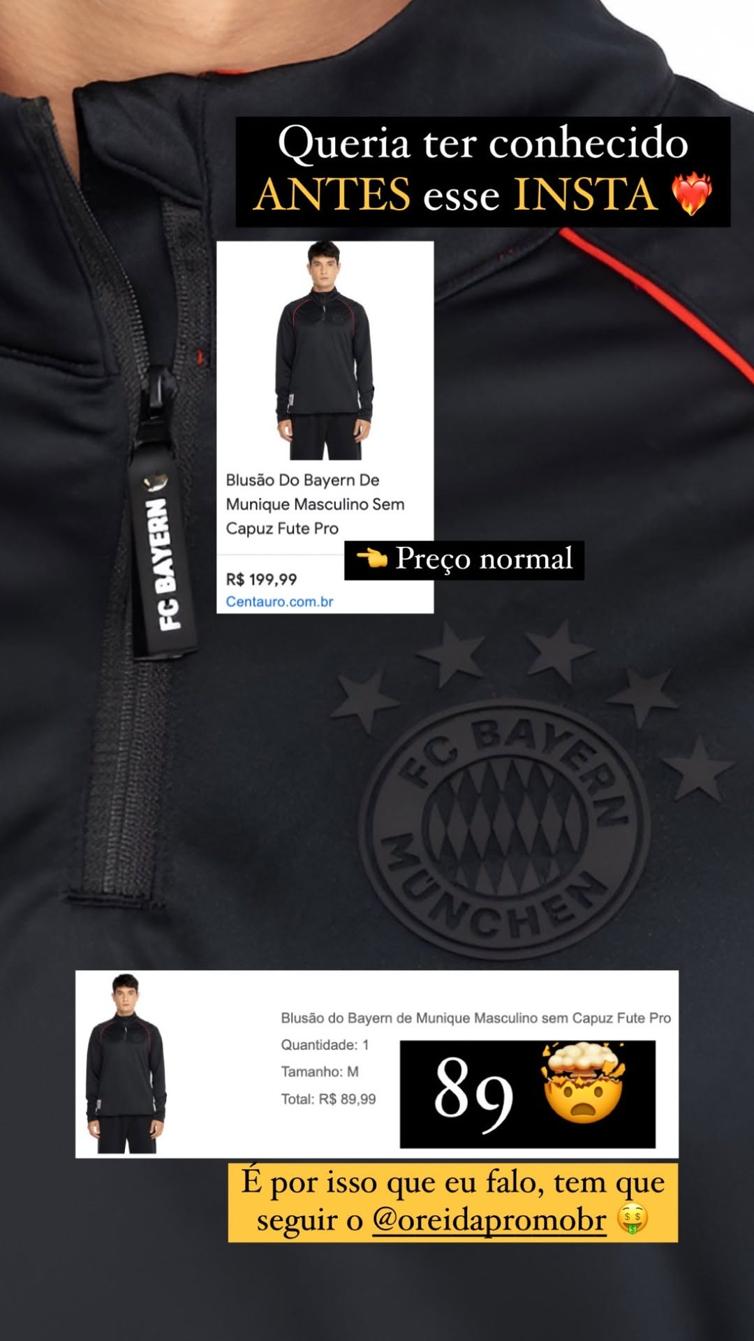 O REI DA PROMO Facebook ad
