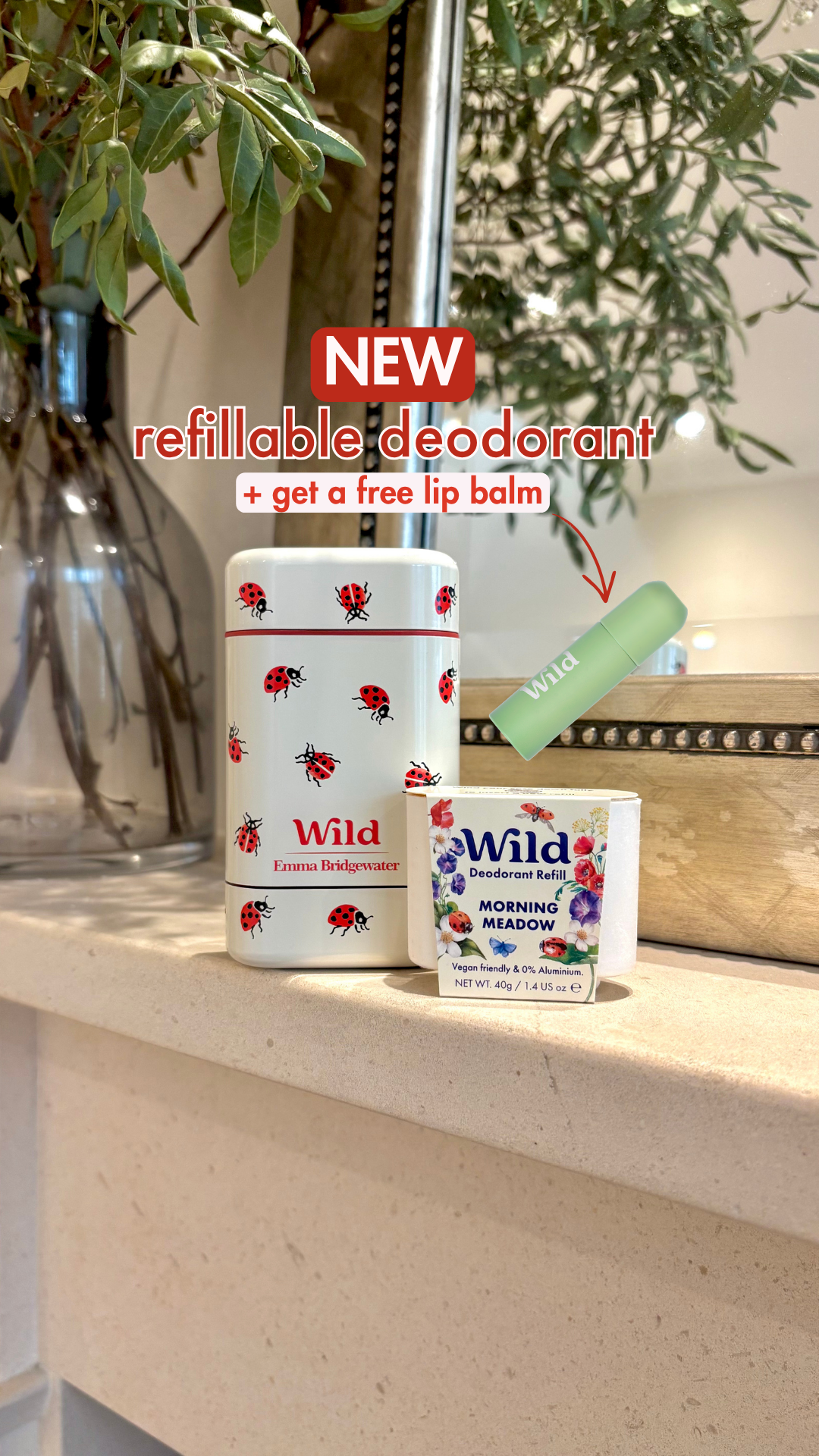 Wild Facebook ad: Fresh pits. Free balm. Final hours.