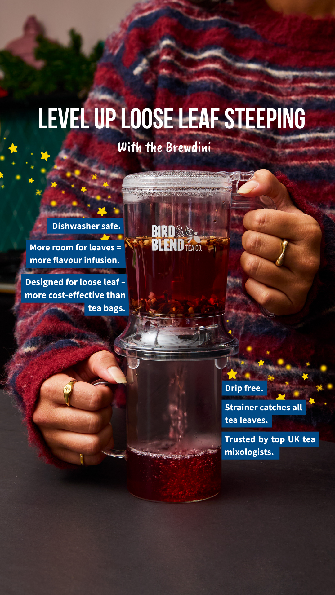 Bird & Blend Tea Co. Facebook ad