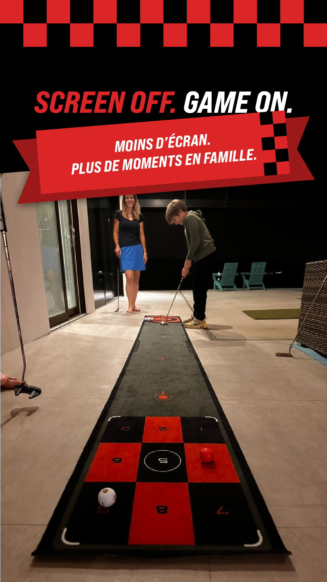 Wellputt Golf Facebook ad