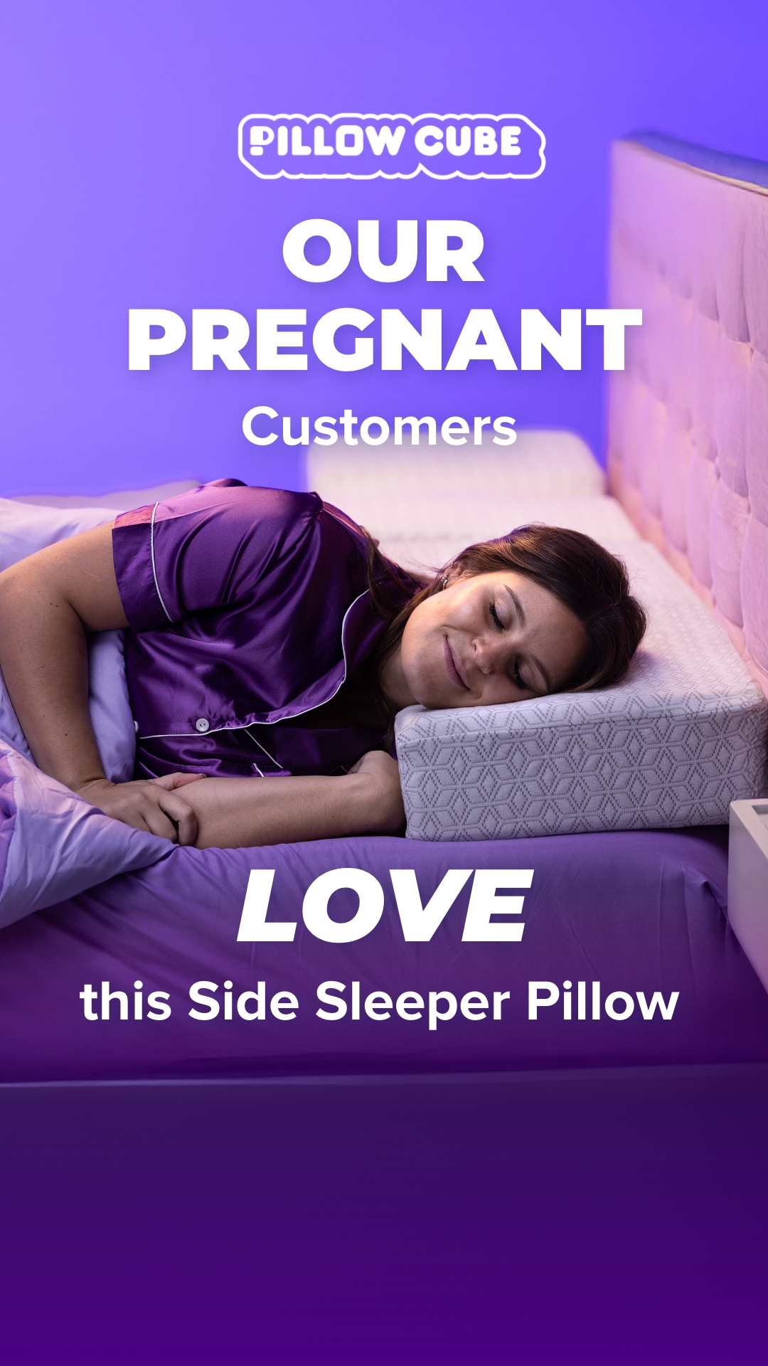 Pillow Cube Facebook ad