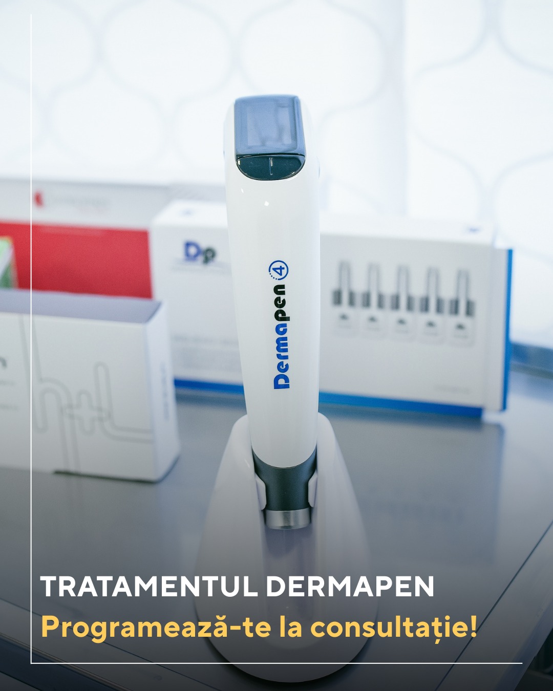 MedLife Târgu-Mureș Facebook ad: Tratamentul Dermapen, soluția ideală pentru o piele mai…