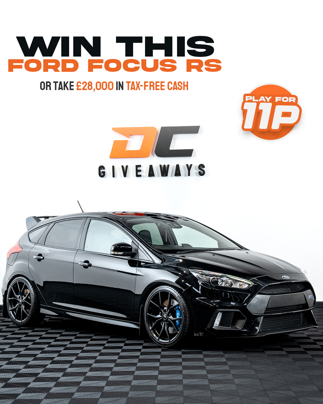 Dream Car Giveaways Facebook ad