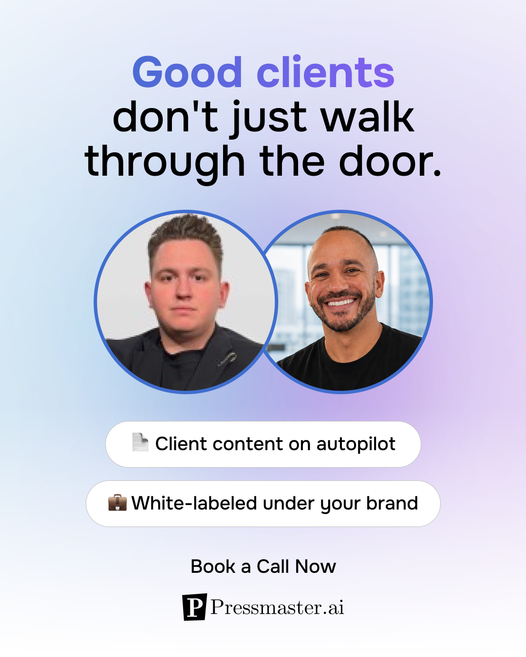 Pressmaster.ai Facebook ad