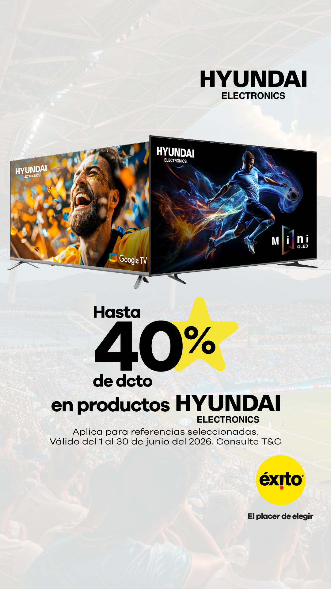 Éxito Facebook ad