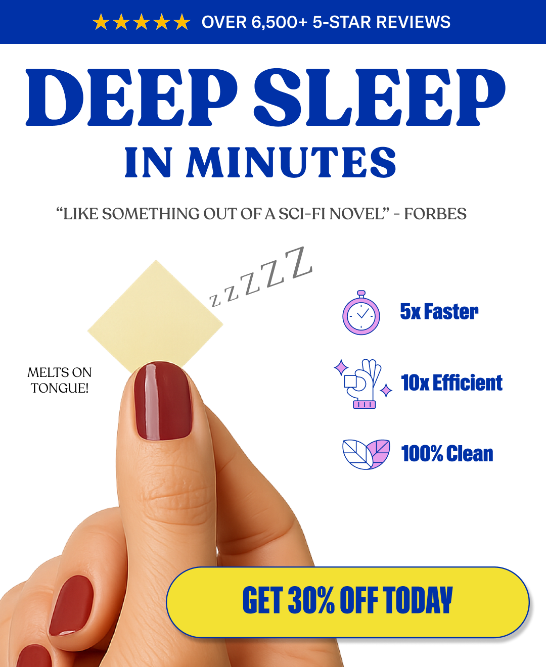 NuStrips Facebook ad