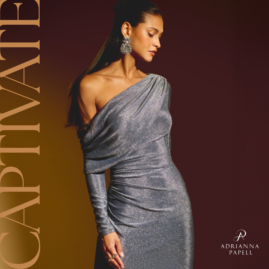 Adrianna Papell Facebook ad: Make the most of the night