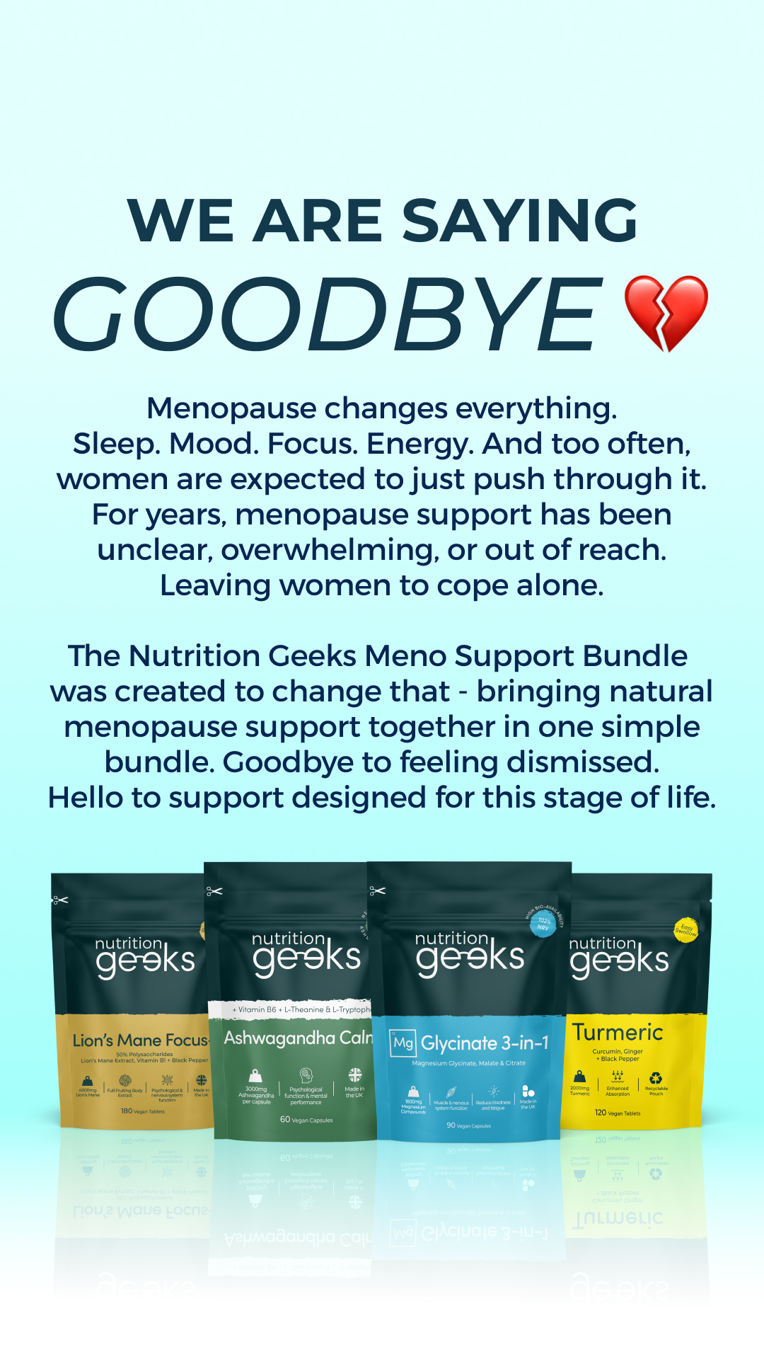 Nutrition Geeks Facebook ad