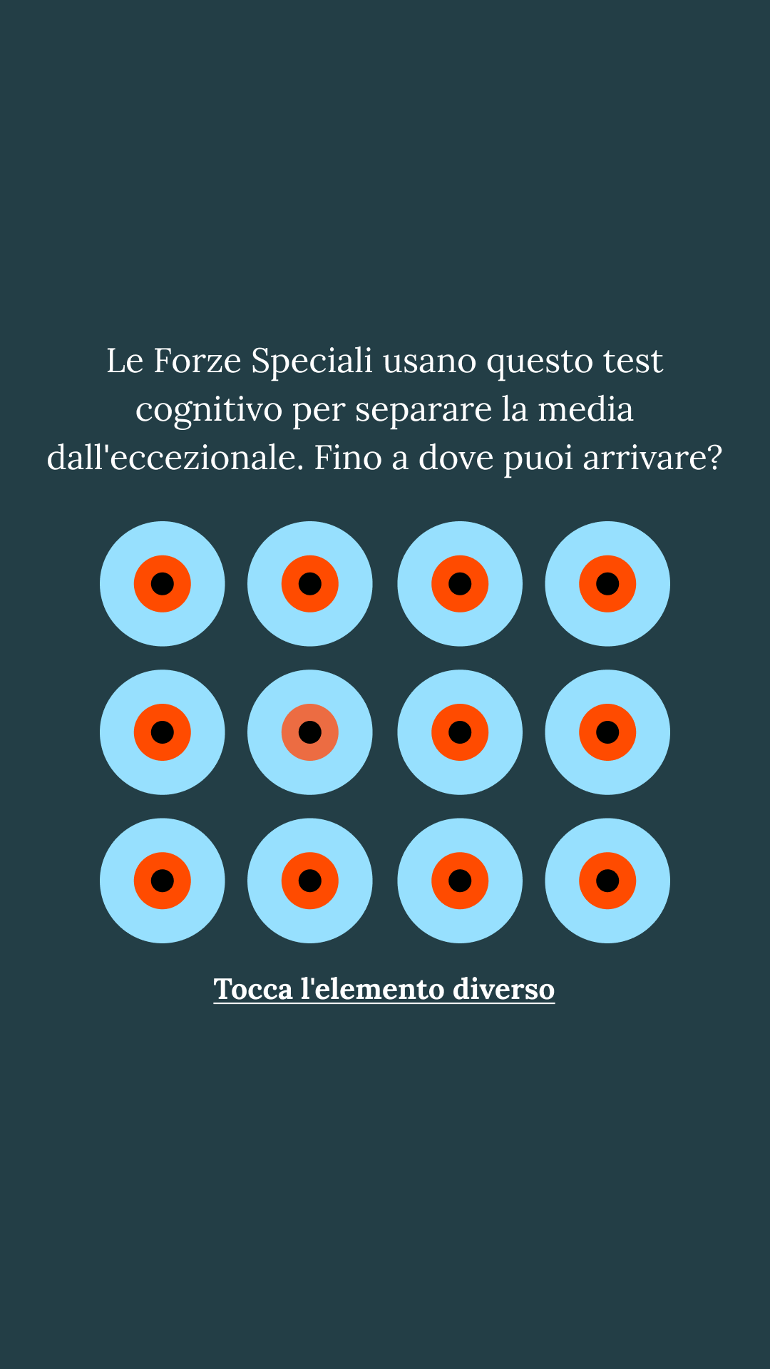 Test de Inteligencia Facebook ad