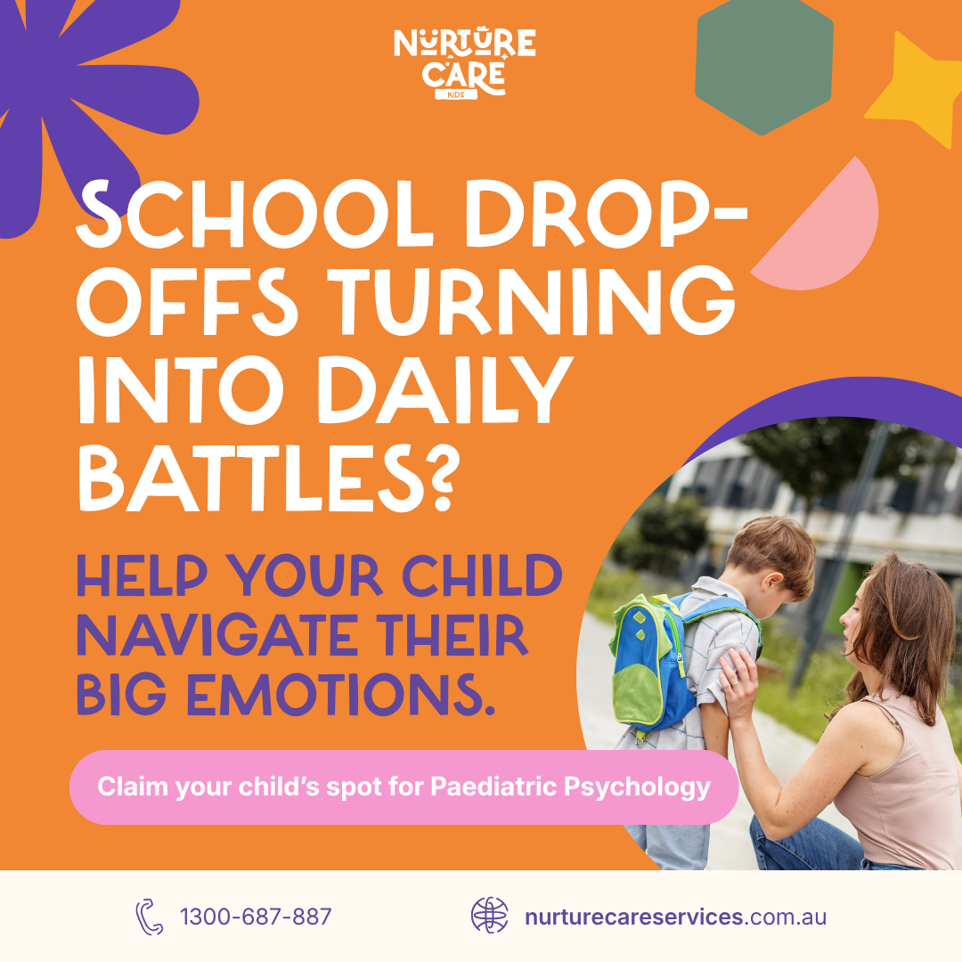 NurtureCare Kids Facebook ad: Paediatric Psychology Services | Kingswood