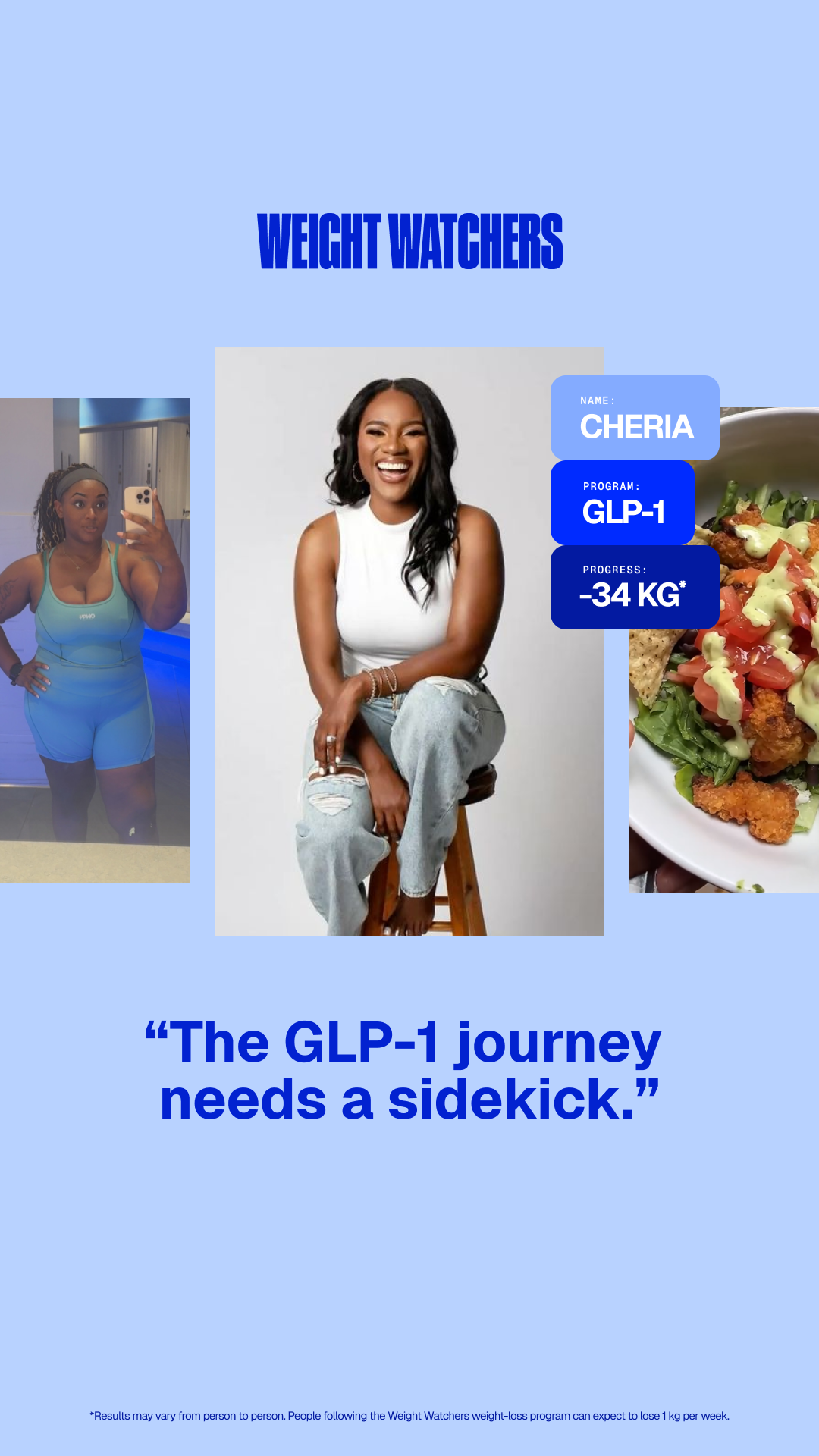 WeightWatchers Facebook ad